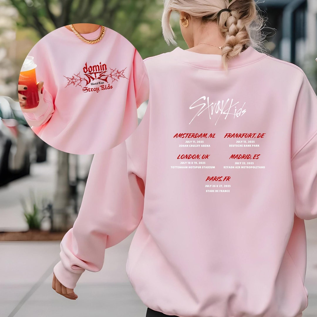 Stray Kids Europe Tour 2025 Sweater, Stray Kids Europe Sweater