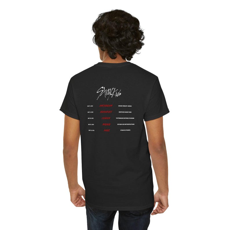 Stray Kids World Tour 2025 Tshirt, Stray Kids Europe Shirt, Dominate