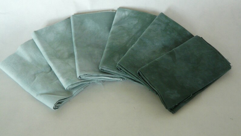 hand dyed fat quarters