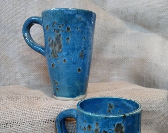 Handmade Pottery Mug - Storm