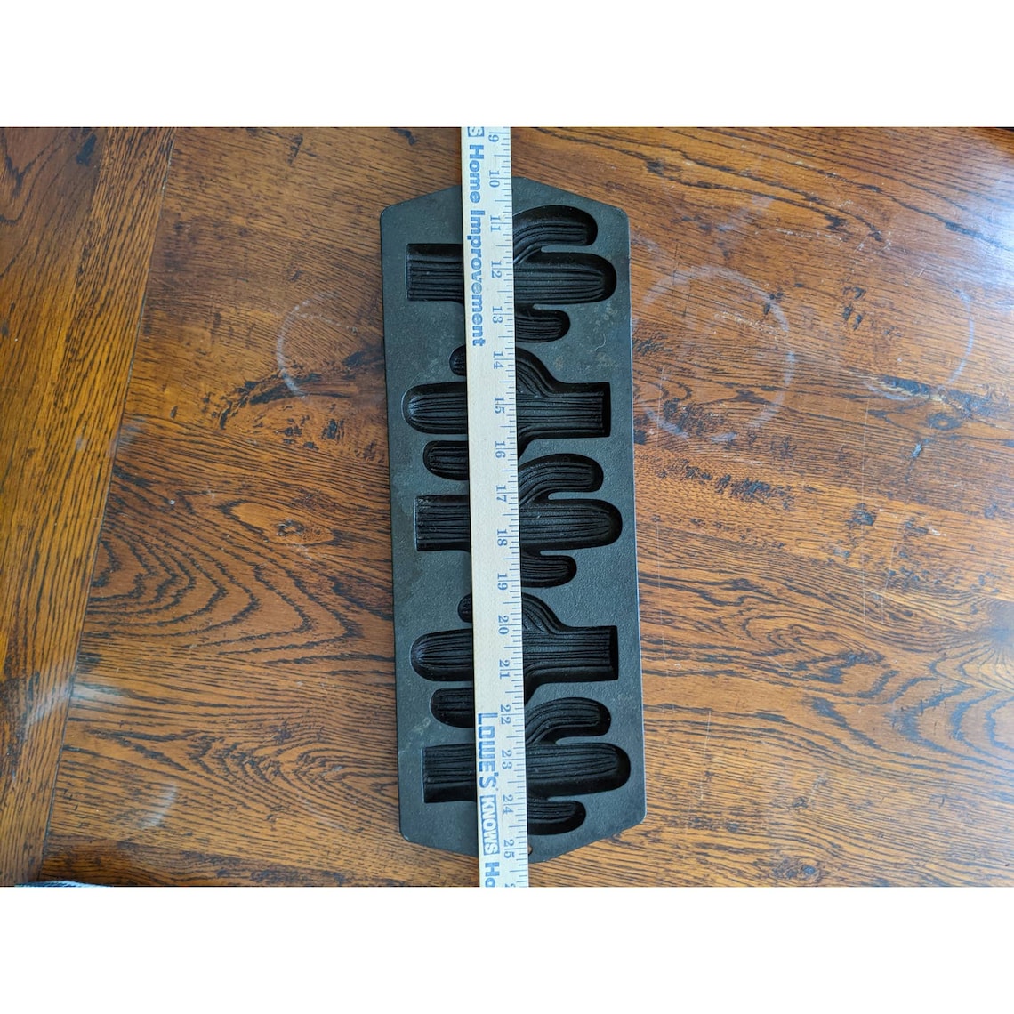 Vintage Lodge Cast Iron Cactus Cornbread Pan 5CP2 Etsy