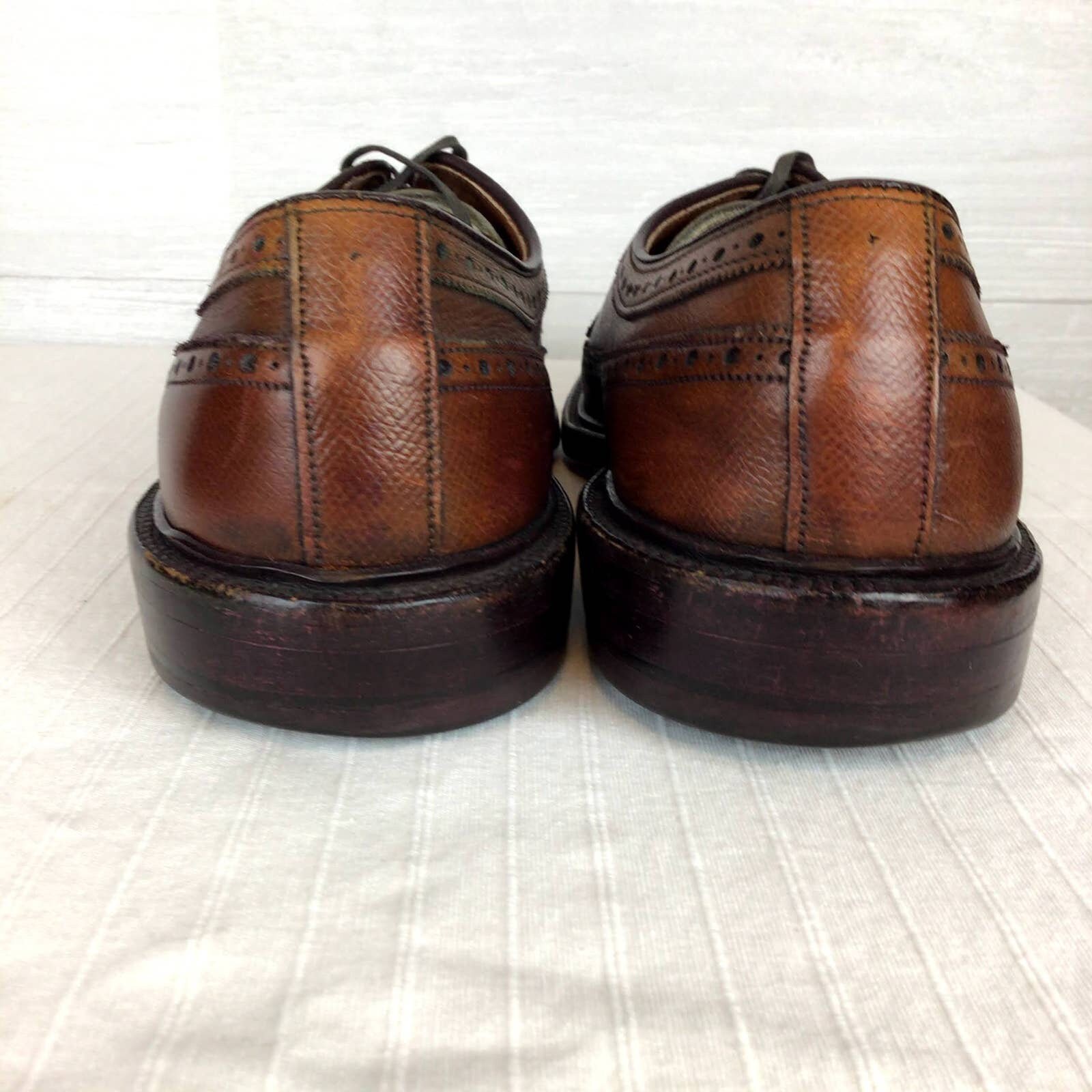 Vintage Wright Arch Preserver Full Wingtip Brogues 9.5 - Etsy