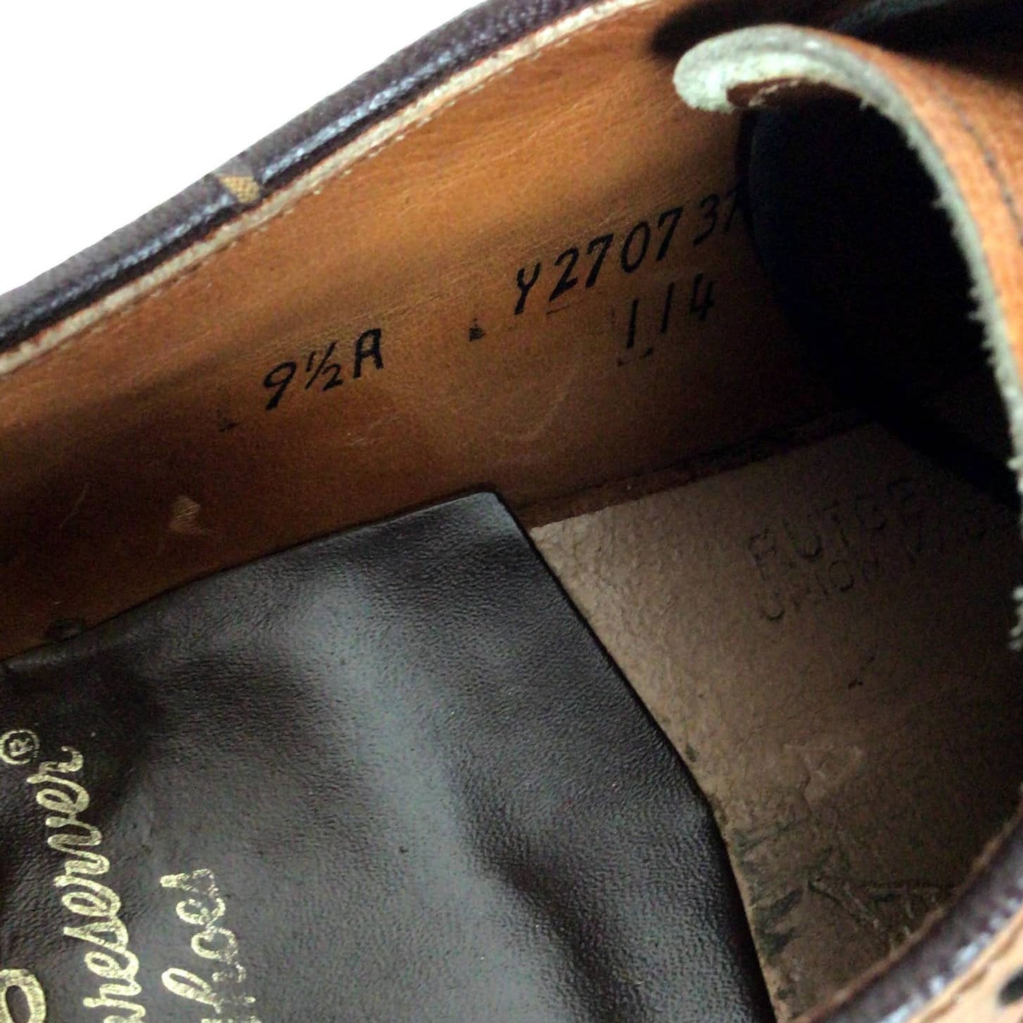 Vintage Wright Arch Preserver Full Wingtip Brogues 9.5 - Etsy