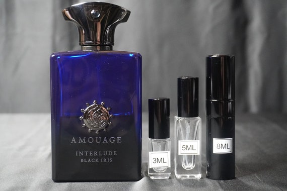 Amouage Interlude Black Iris 3, 5, Ml Decants 100% Authentic