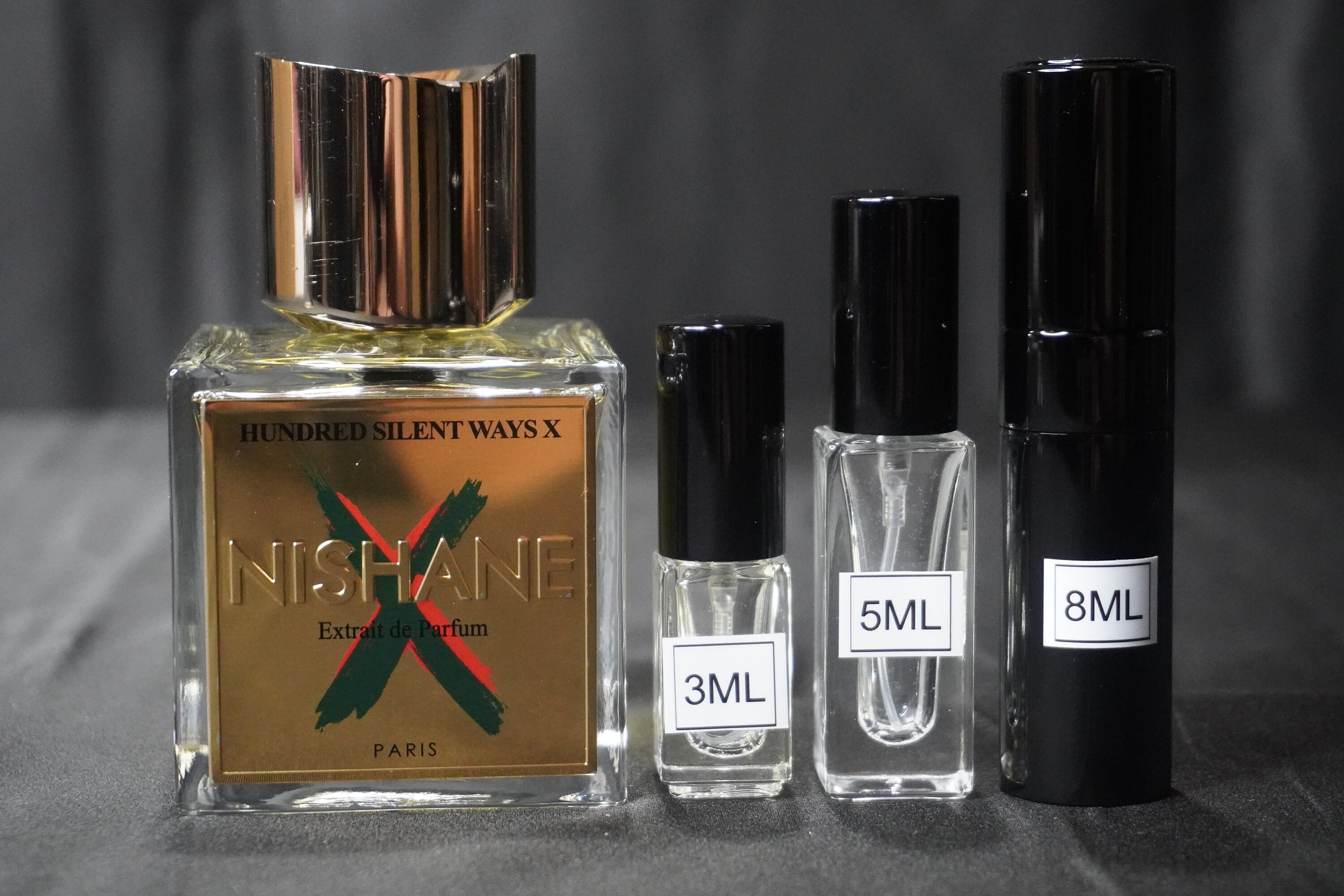Nishane Hundred Silent Ways X 3, 5, Ml Decants 100