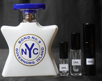 Bond no. 9 governors island |  3, 5, 8 ml decants | 100% authentic