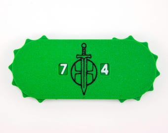 Hero Realms Health Tracker (00–99) – Life Counter for Hero Realms | Board Game Accessory