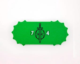 Board Game Health Tracker for Hero Realms Board Game