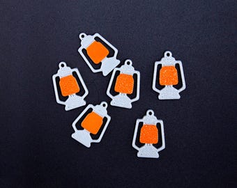 Lantern tokens / Oil lamp tokens for board games l 3D printed