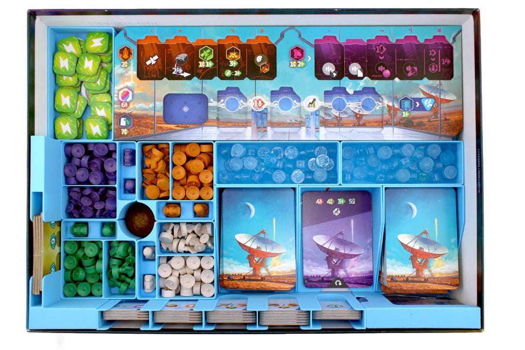SETI Insert - 3D Printable Board Game Organizer (digital Files) - Etsy
