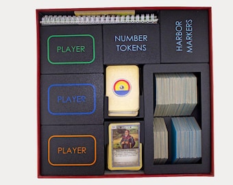 Catan 25th Anniversary Edition – Board Game Organizer (Insert) | 3D Printed | Expansions Included
