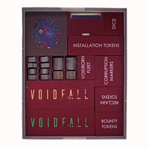 Voidfall (Retail Edition) – Board Game Organizer (Cards & Resource Tokens) | 3D Printed Insert