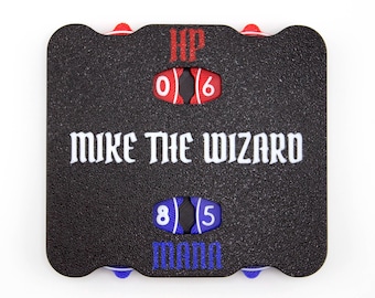 Personalized Spin Dial Counter for Board Games and Tabletop RPGs