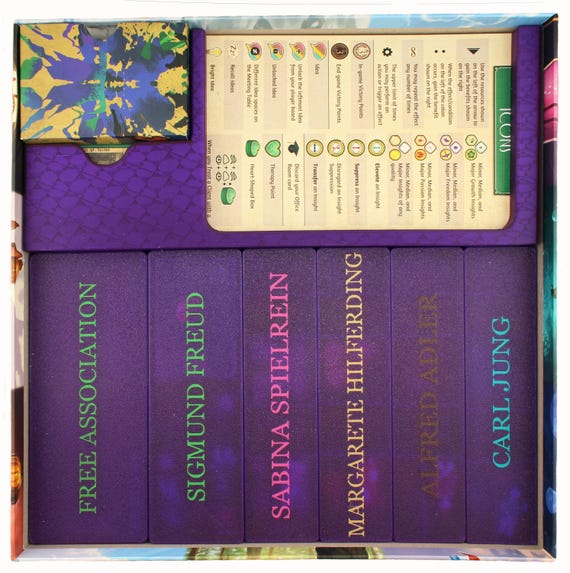 Unconscious Mind organizer (Nightmares + Free Association, 3D Printed insert) Unconscious Mind organizer (Nightmares + Free Association, 3D Printed insert)