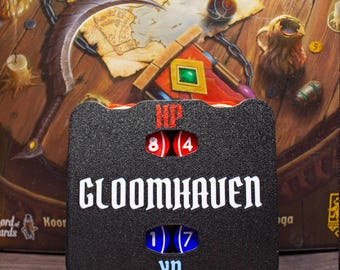 Gloomhaven/Frosthaven/Jaws Of Lion Compatible Spin Dial Counter (Stat Tracker)