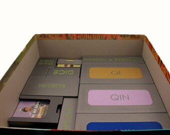 Spring and Autumn: Story of China – Board Game Organizer (Insert) | Base Game Only