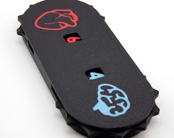 Health & Sanity Tracker (3D Printed Counter Arkham Horror Style)