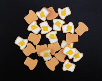 Bread tokens / Food tokens for board games l 3D printed