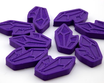 3D Resource Tokens Set – Board Game Resources Upgrade | 3D Printed Components