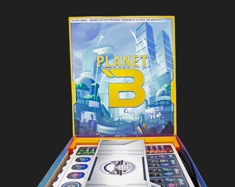 Planet B – 3D Printed Board Game Organizer (Insert)