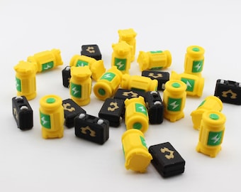 SETI Board Game Upgrades - 3D Credit & Energy Deluxe Token Set (60 pcs)