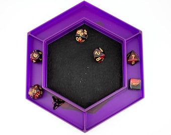 Lovecraft Grimoire Dice Tray – Cthulhu RPG Accessory with Storage Compartments