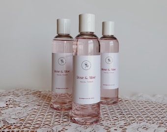 Rose & Aloe Facial Toner, Hydrating Skin Toner