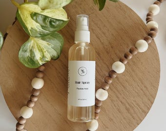 Flexible Hold Herbal Hair Spray: Natural Ingredients, Alcohol & Sulfate Free