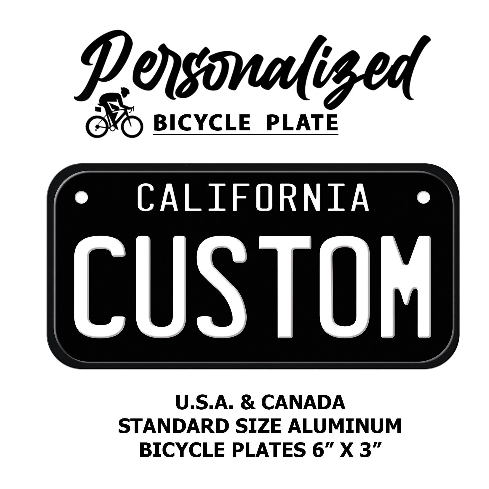Bike license plate california vintage - Etsy 日本