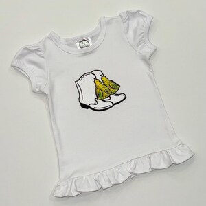 Camisetas con botas de marcha de Mardi Gras