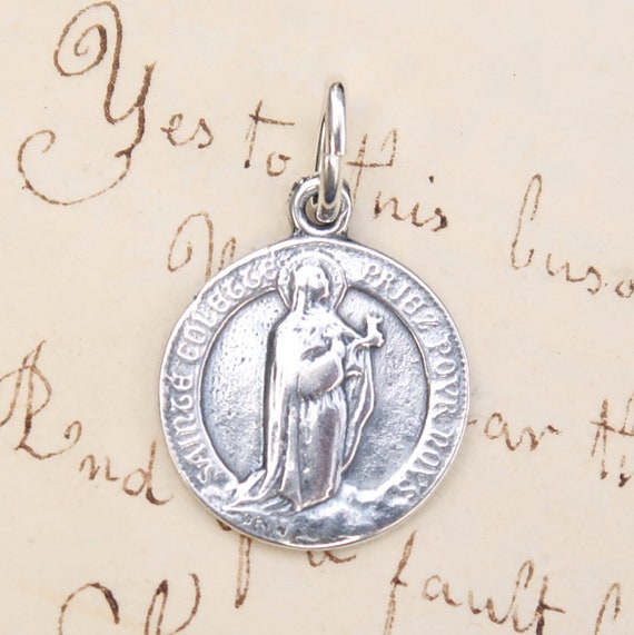 Antique Reproduction Patron of Librarians St Jerome Medal