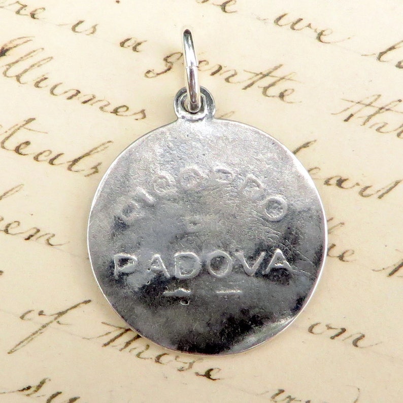 St Anthony of Padua Medal Patron of finding lost items Etsy