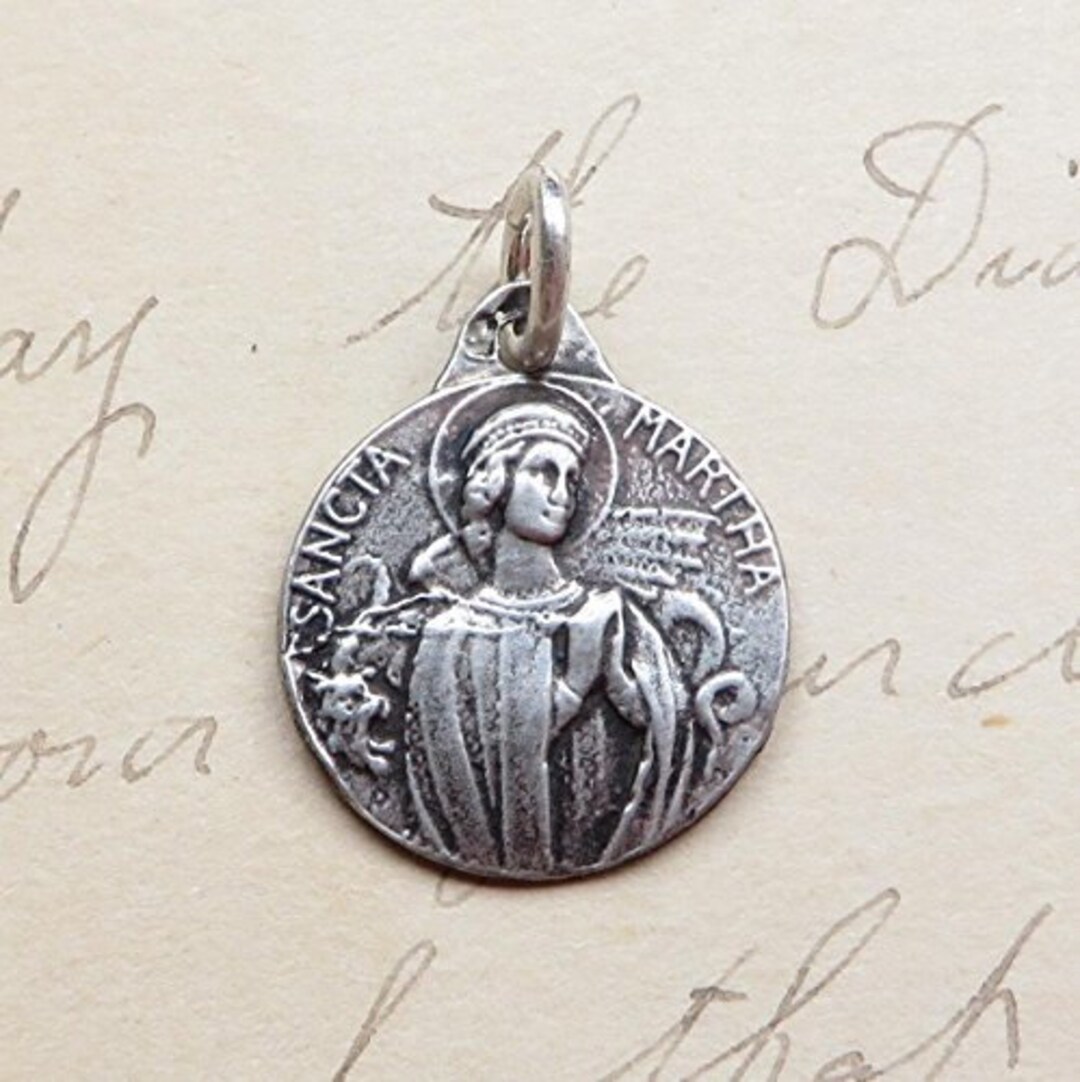 St Martha Small Medal - Patron of Homemakers, Chefs, Single Woman ...