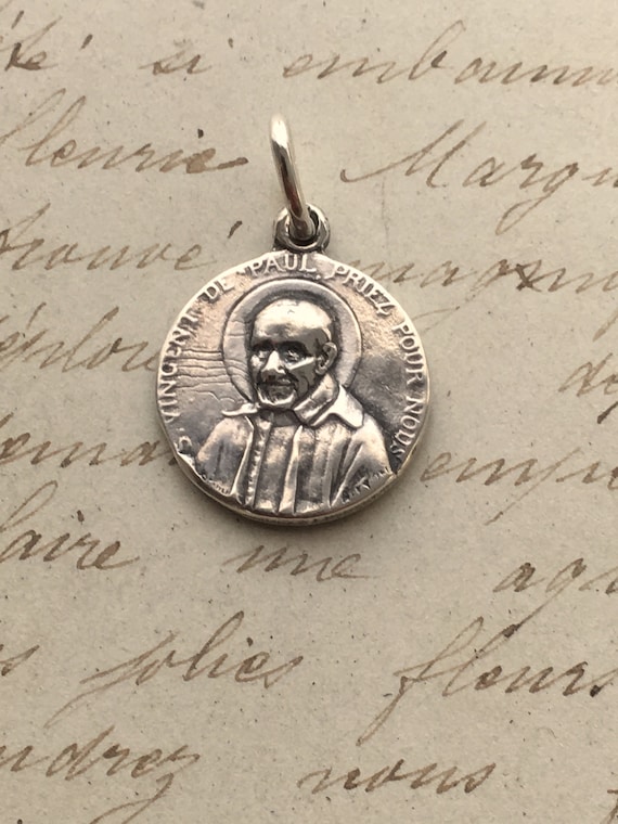 St Vincent De Paul/st Louise De Marillac Patron of Hospital - Etsy