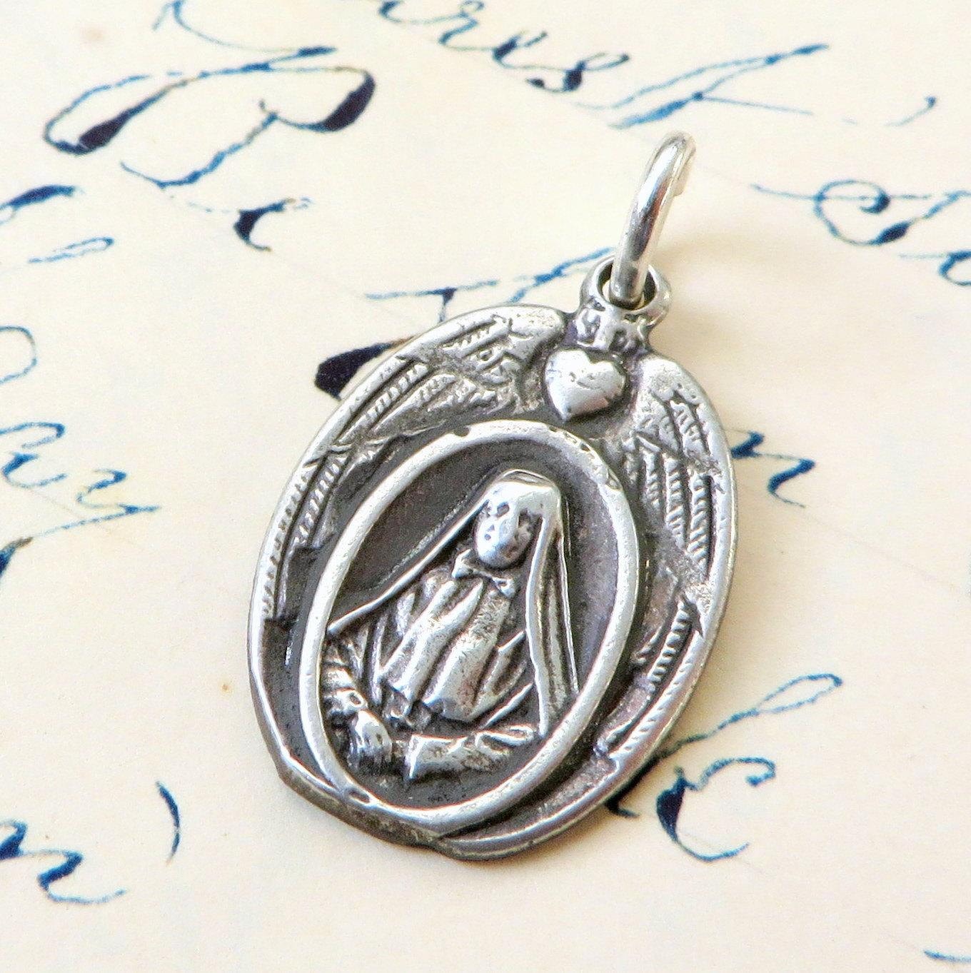 St Frances Xavier Cabrini Medal - Patron of Immigrants - Sterling ...