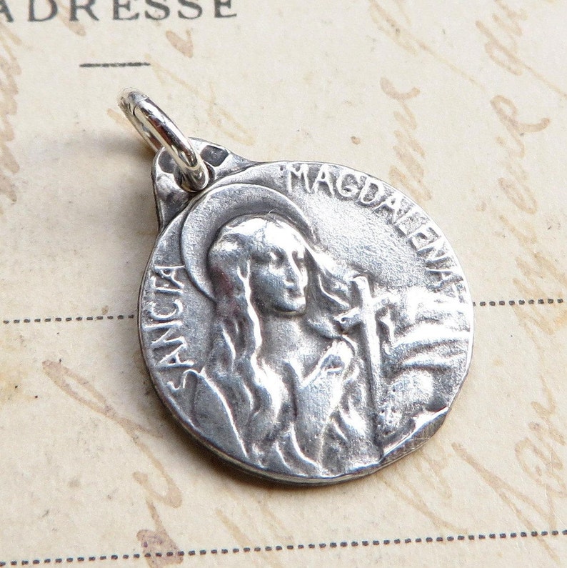 St Mary Magdalene Medal  Patron of repentant sinners  image 0