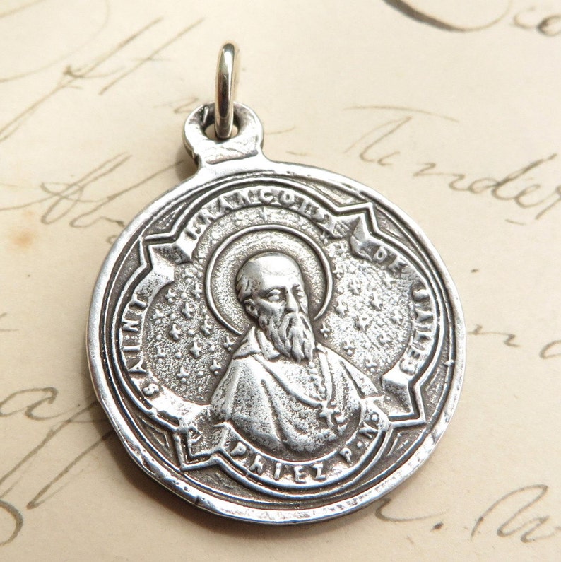 St Francis De Sales Medal / St Jane De Chantal Medal - Sterling Silver ...