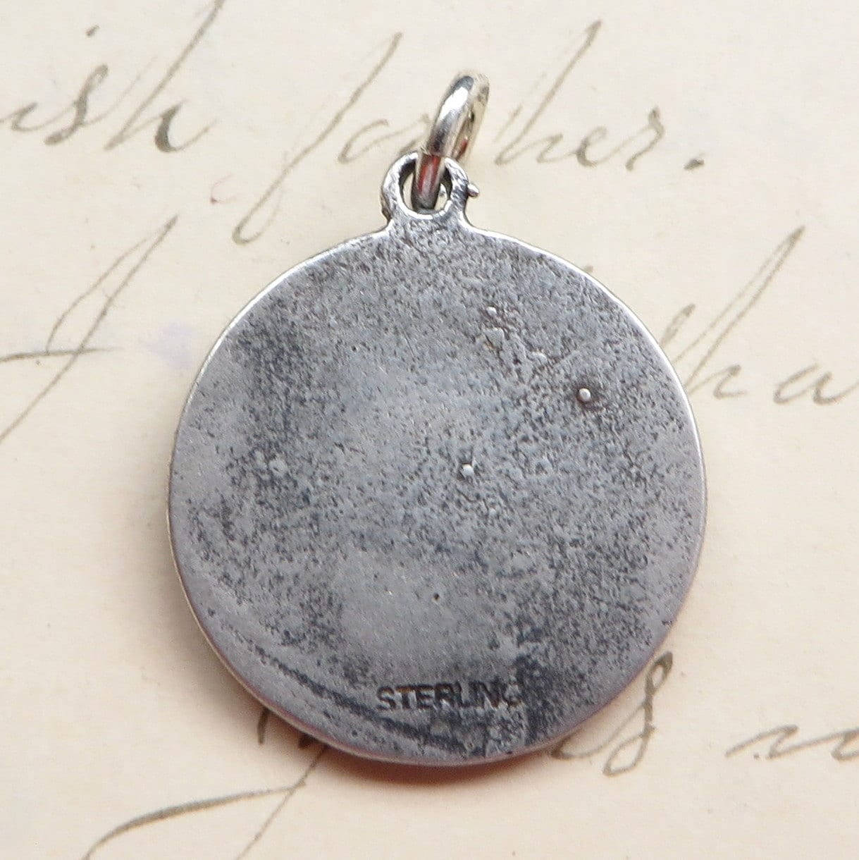 St Genesius Medal - Patron of Actors and Performers - Sterling Silver ...
