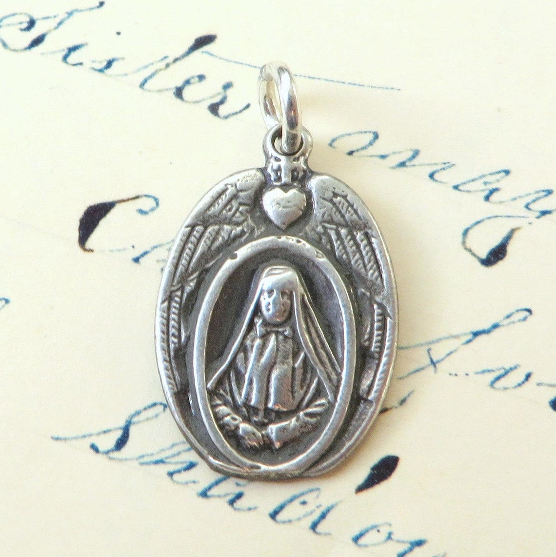 St Frances Xavier Cabrini Medal - Patron of Immigrants - Sterling ...