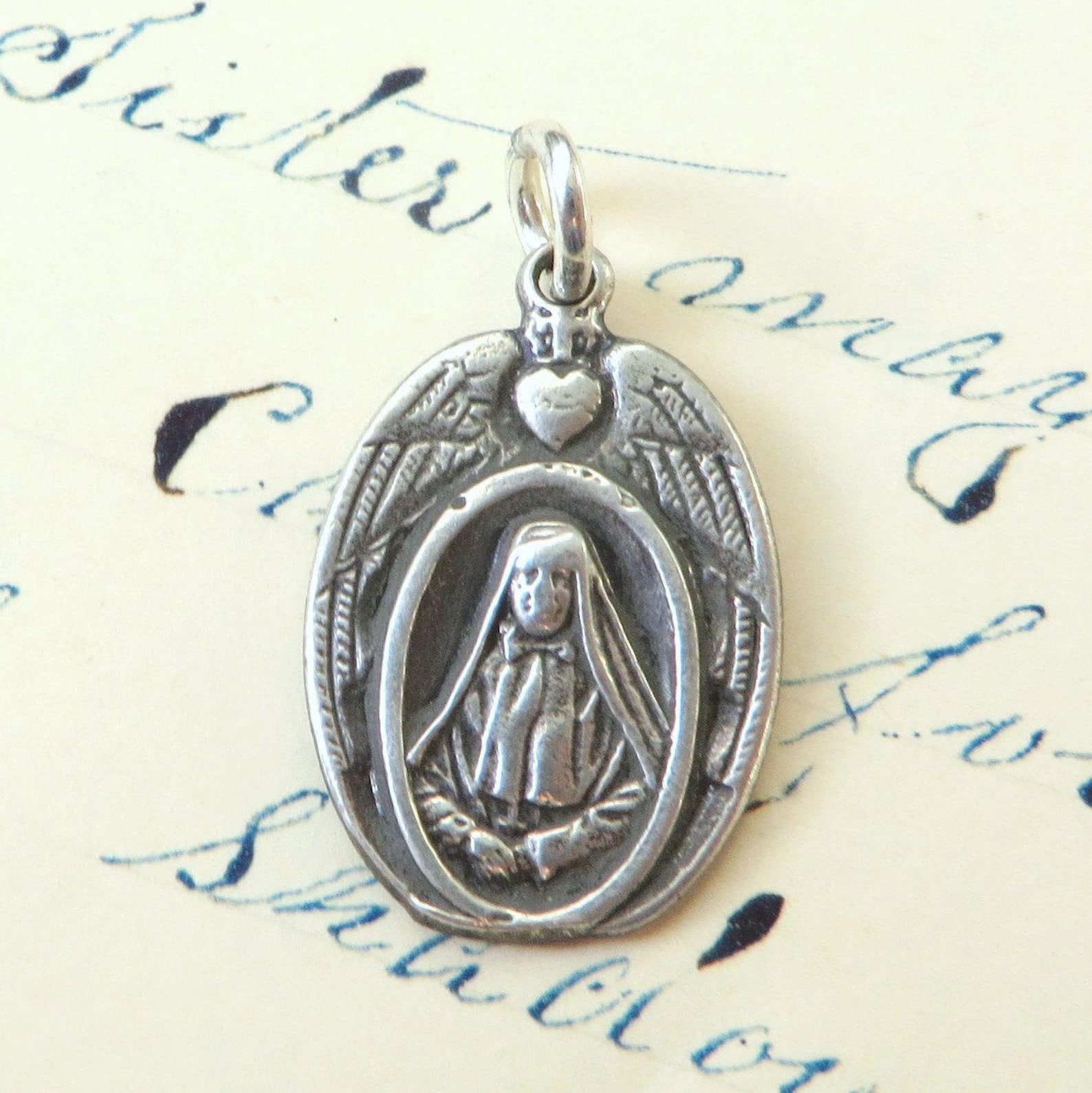 St Frances Xavier Cabrini Medal - Patron of Immigrants - Sterling ...