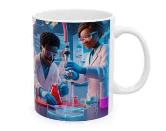 Funny Chemistry Mug, Science Student Coffee Cup, STEM Gift