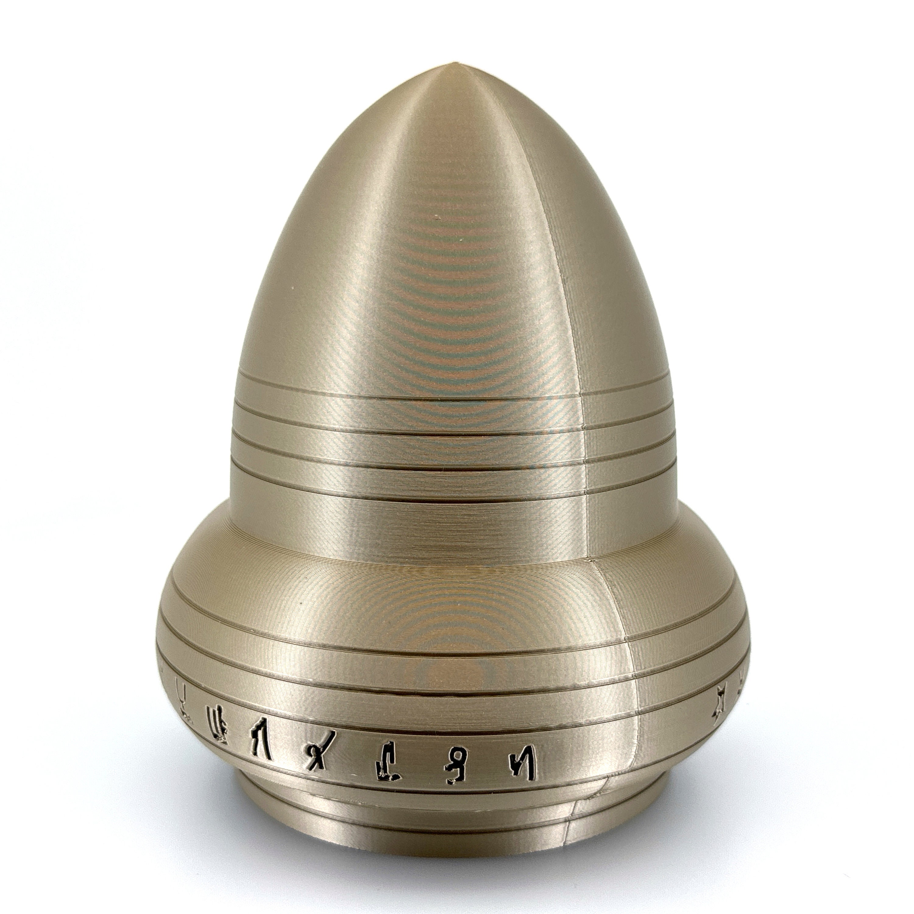 Kecksburg Acorn UFO 3D Printed, 1965 Pennsylvania Incident Replica