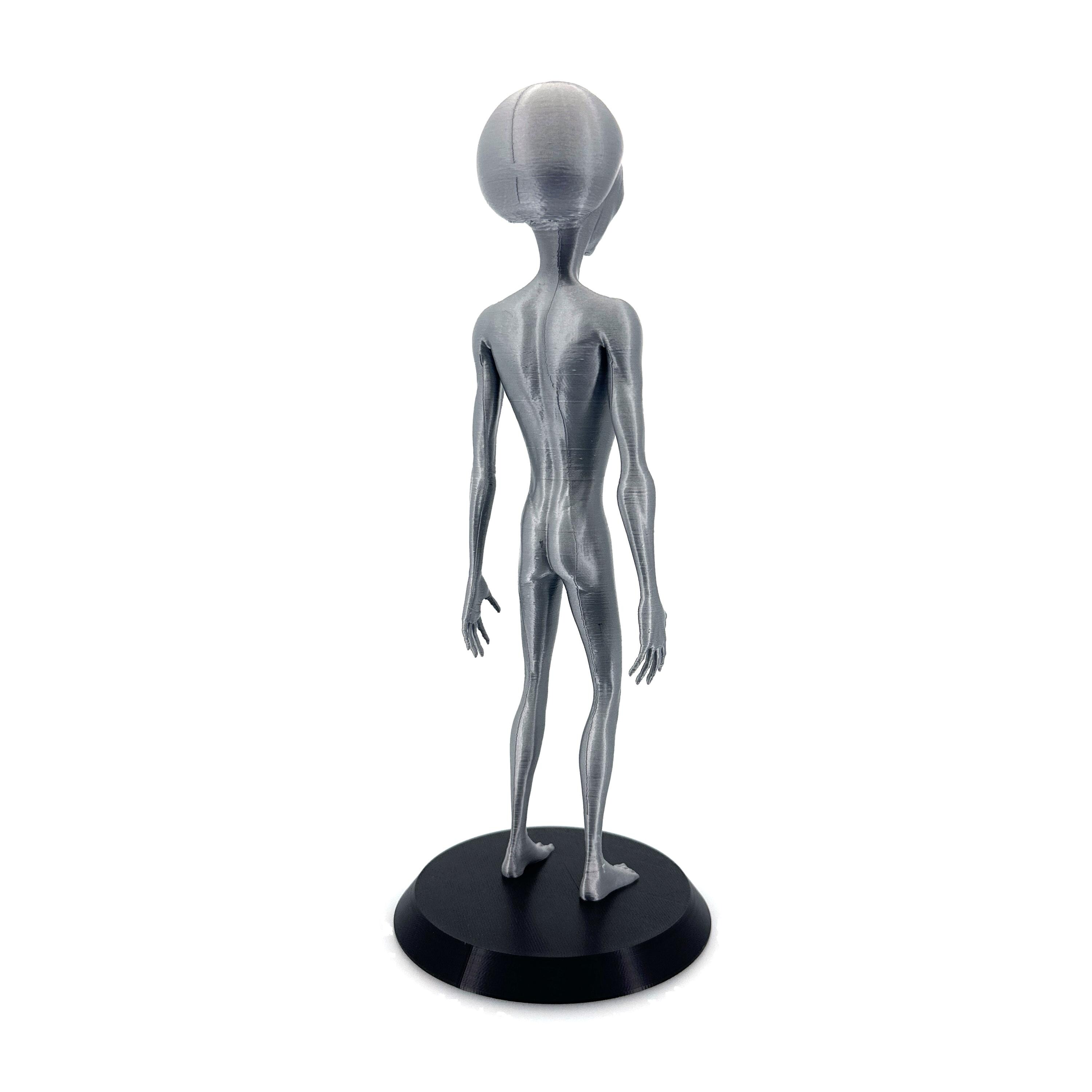 その他 Grey type Alien figure modeled object Roswell Grey Alien Figurine From Zeta Reticuli - 3D Printed