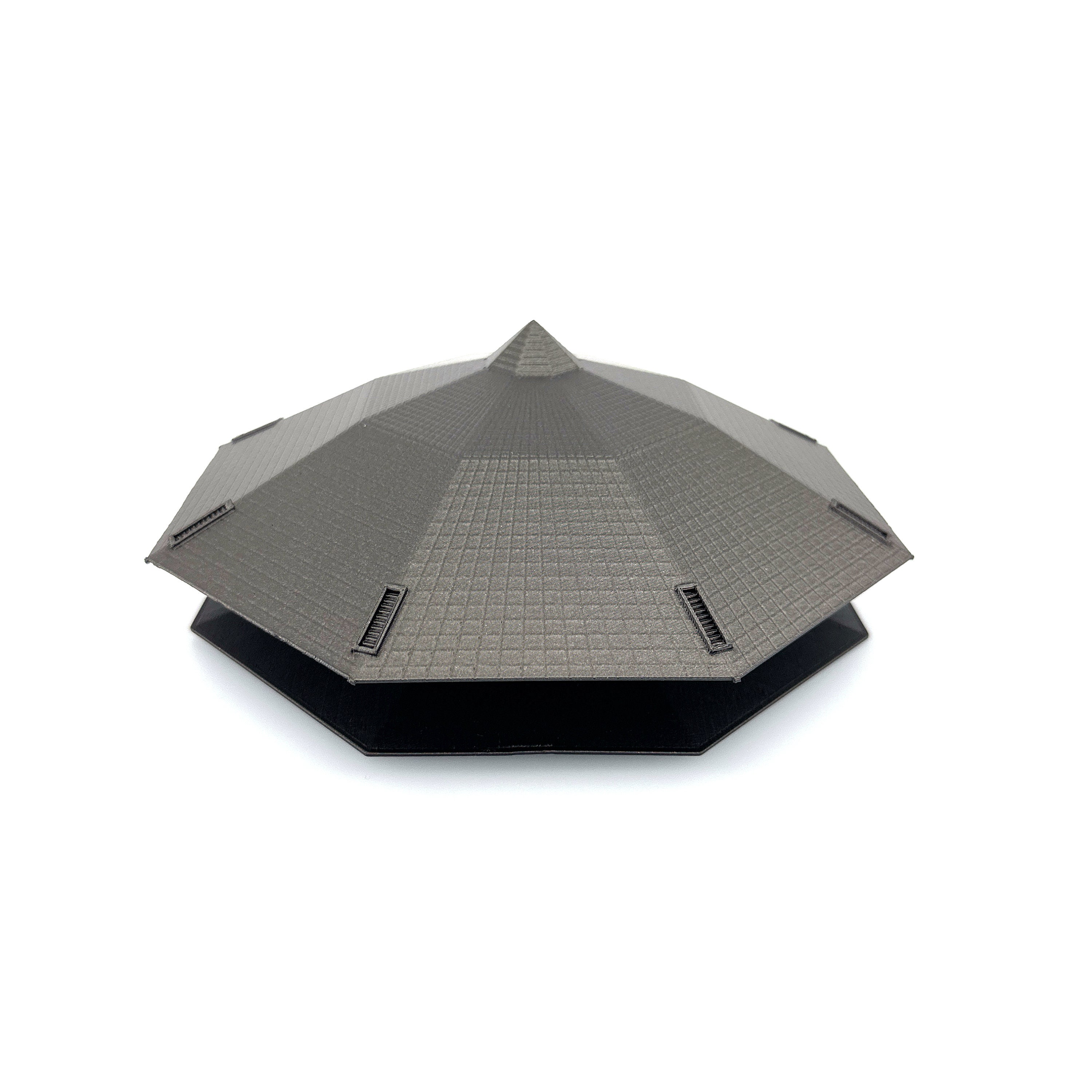 Octagonal-shaped UFO 2009 Indonesia Sighting - ARV Alien