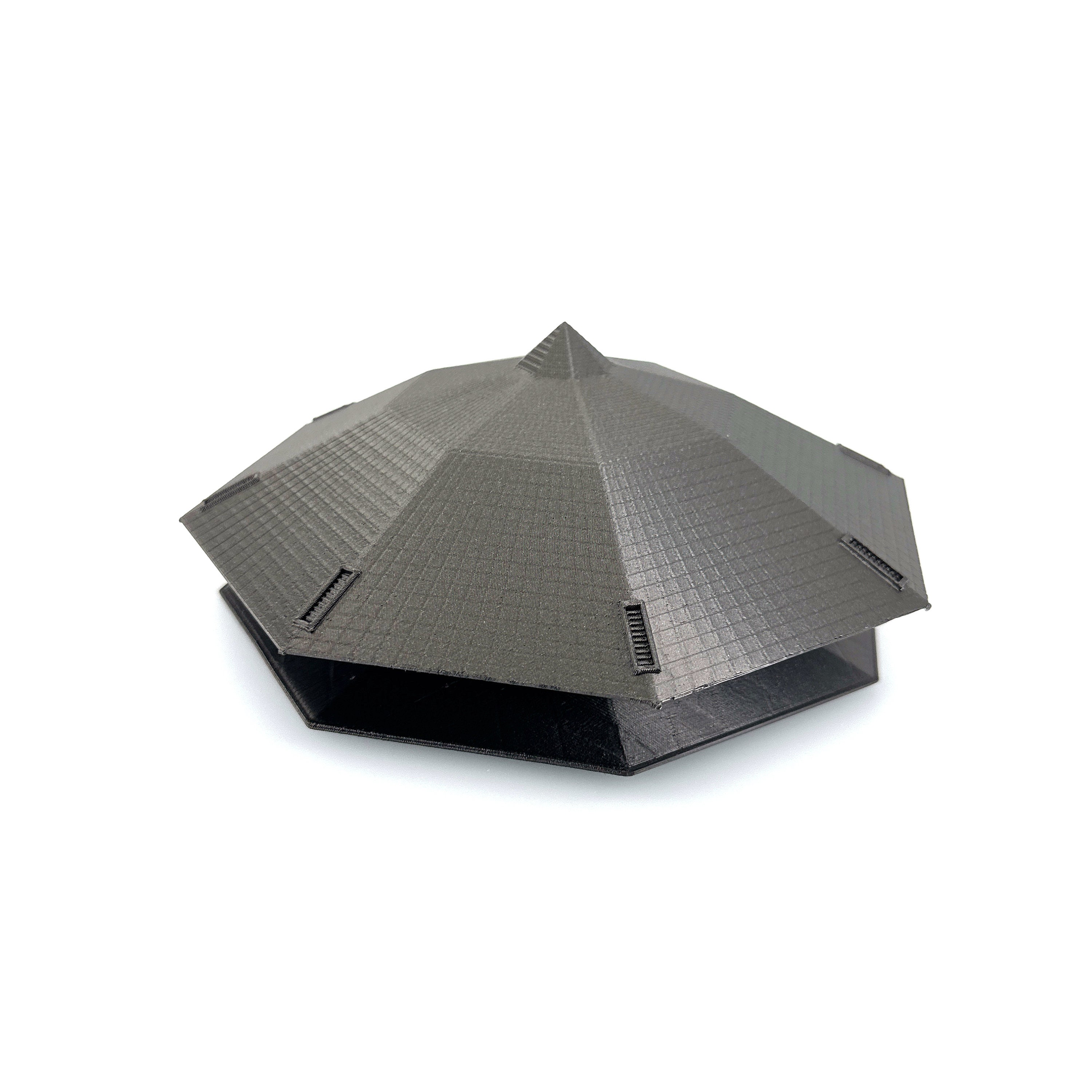 Octagonal UFO 2009 Indonesia Sighting 3D Printed, Michael Herrera