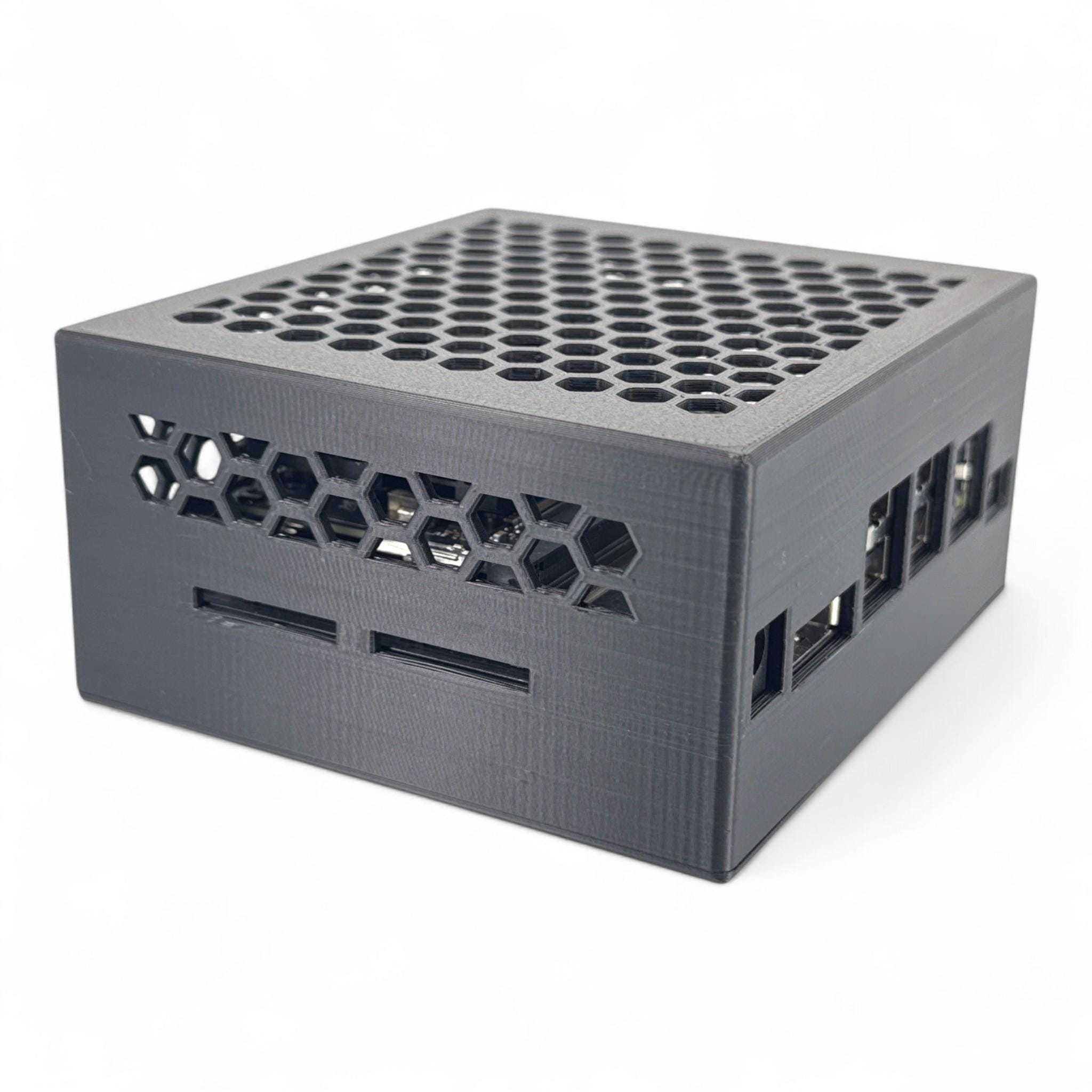 Jetson Orin Nano Super Case 3D Printed, PETG Snap Fit Enclosure 