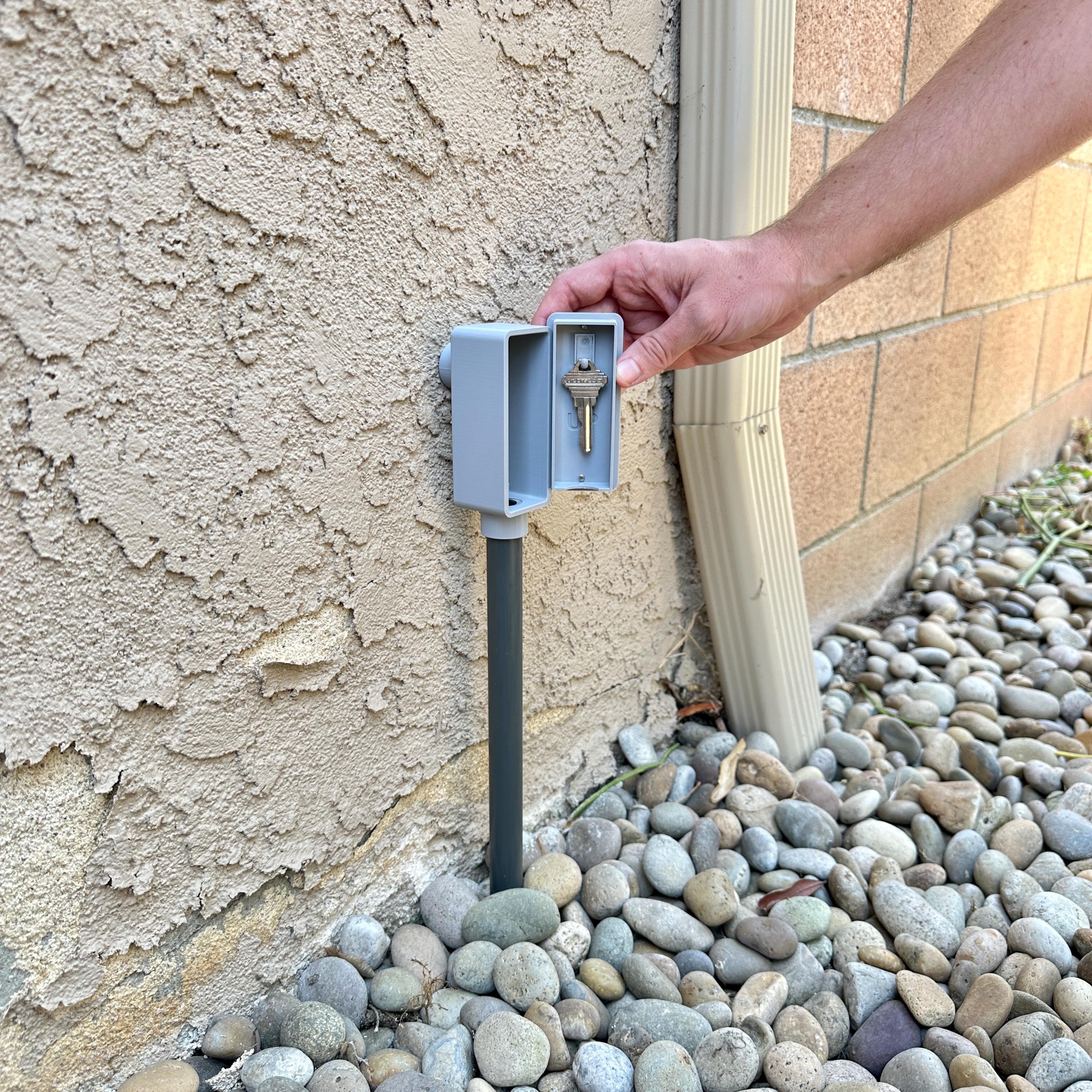 Hide-a-key in Fake Conduit Body for Outside With 1/2 Inch X 12 Inch ...