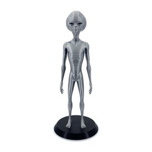 Roswell Grey Alien Figurine from Zeta Reticuli - 3D Printed Sci-Fi Extraterrestrial, UFO Decor, Unique Collectible for Enthusiasts