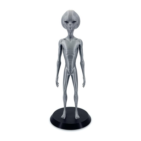 その他 Grey type Alien figure modeled object Grey type Alien figure modeled object