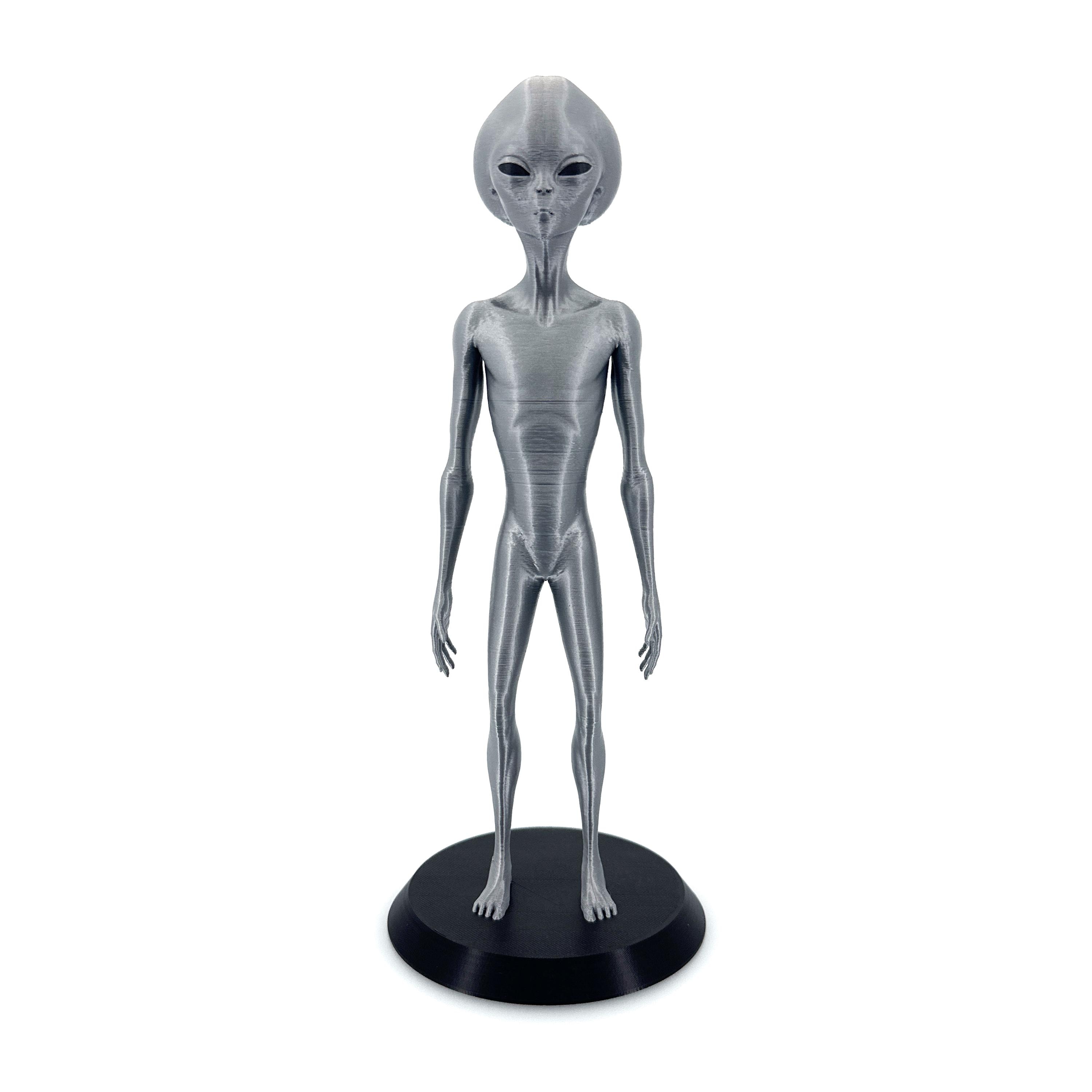 Roswell Grey Alien Figurine from Zeta Reticuli - 3D Printed Sci-Fi Extraterrestrial, UFO Decor, Unique Collectible for Enthusiasts